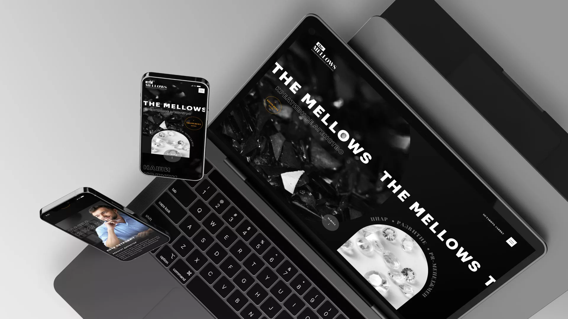 Разработка сайта креативного агентства «The Mellows» в Кизляре