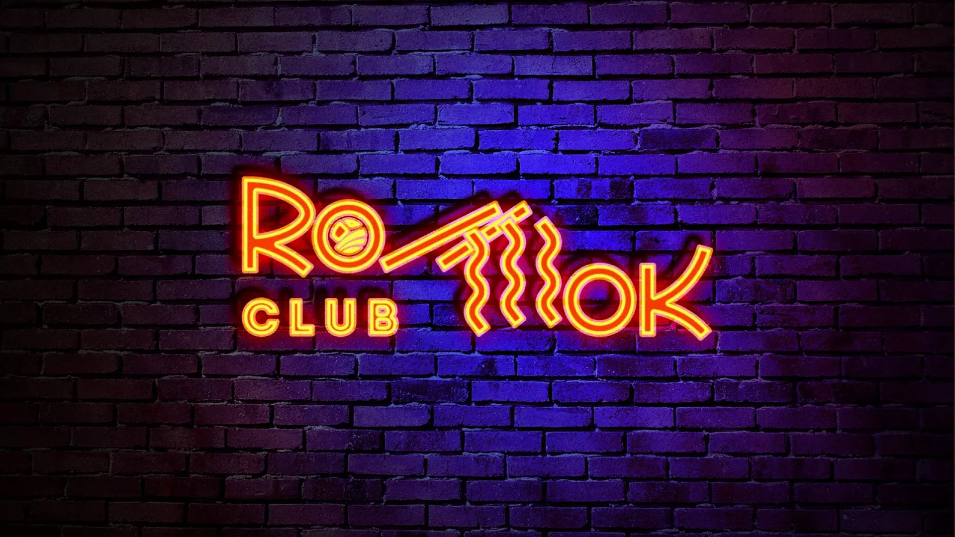 Разработка интерьерной вывески суши-бара «Roll Wok Club» в Кизляре